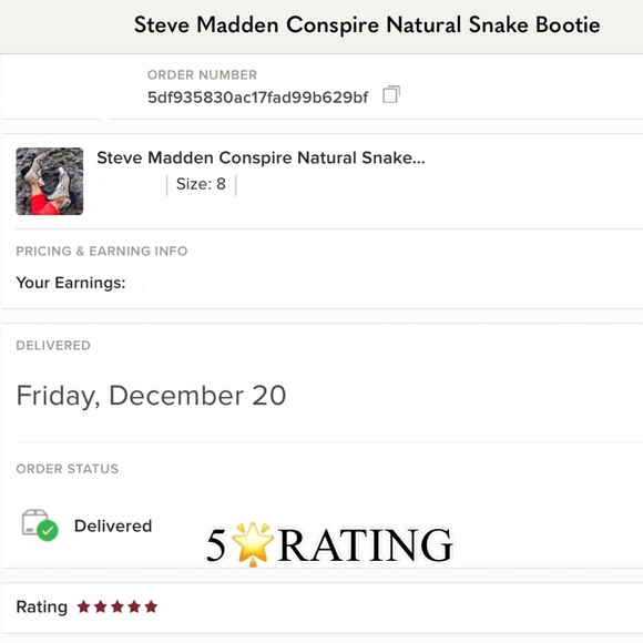 Steve Madden Conspire Natural Snake Bootie - Picture 5 of 7